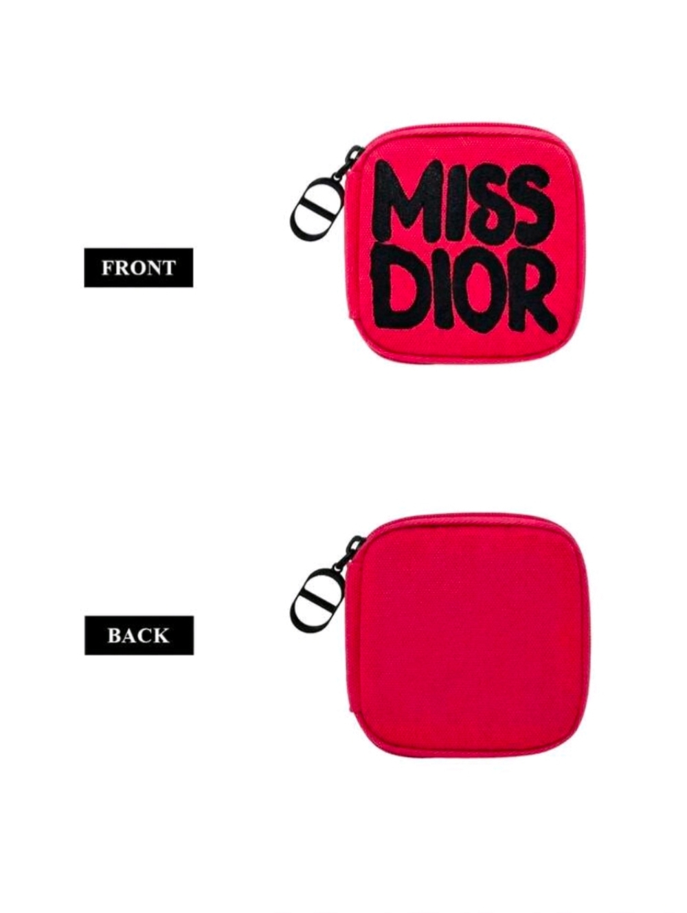 Miss Dior Hot Pink Earphone Case Storage Case - Picture 4 of 12